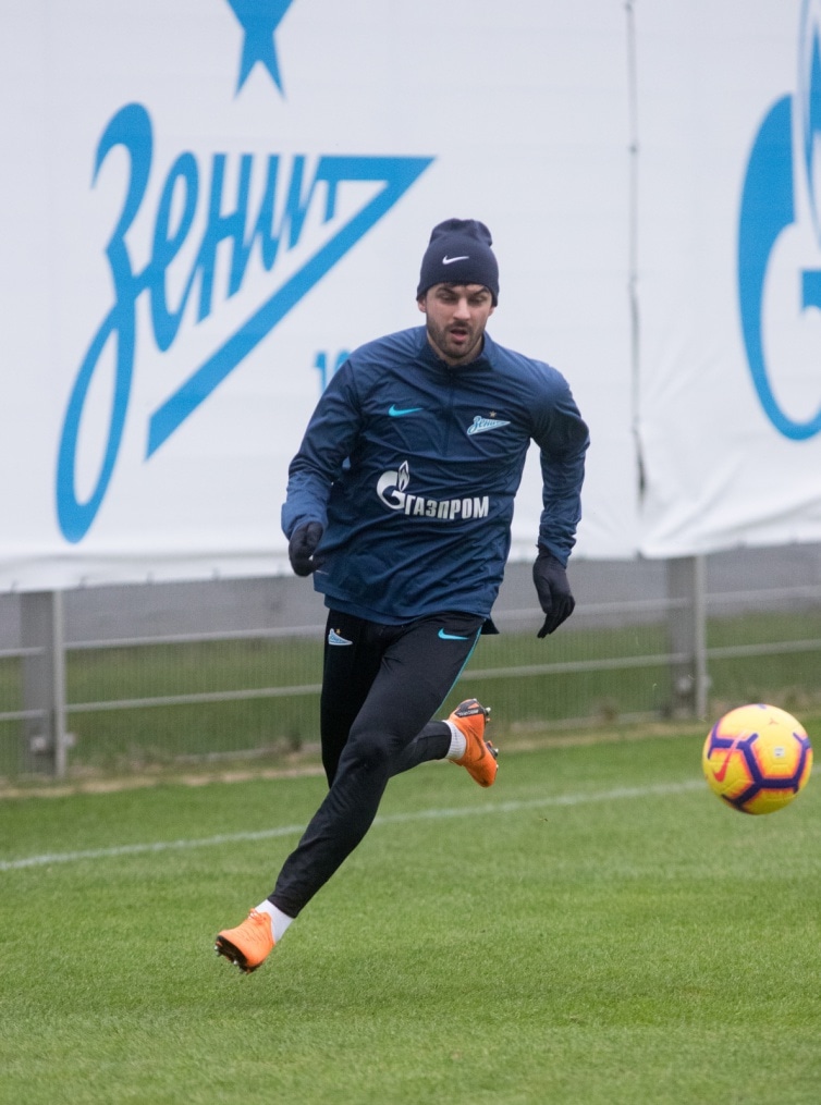 Открытая тренировка «Зенита» перед матчем с «Ростовом»