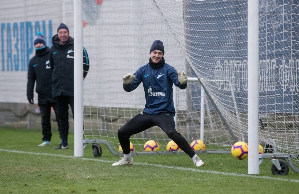 Открытая тренировка «Зенита» перед матчем с «Ростовом»