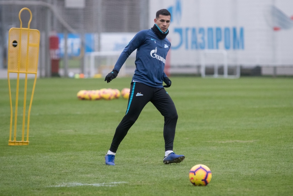 Открытая тренировка «Зенита» перед матчем с «Ростовом»