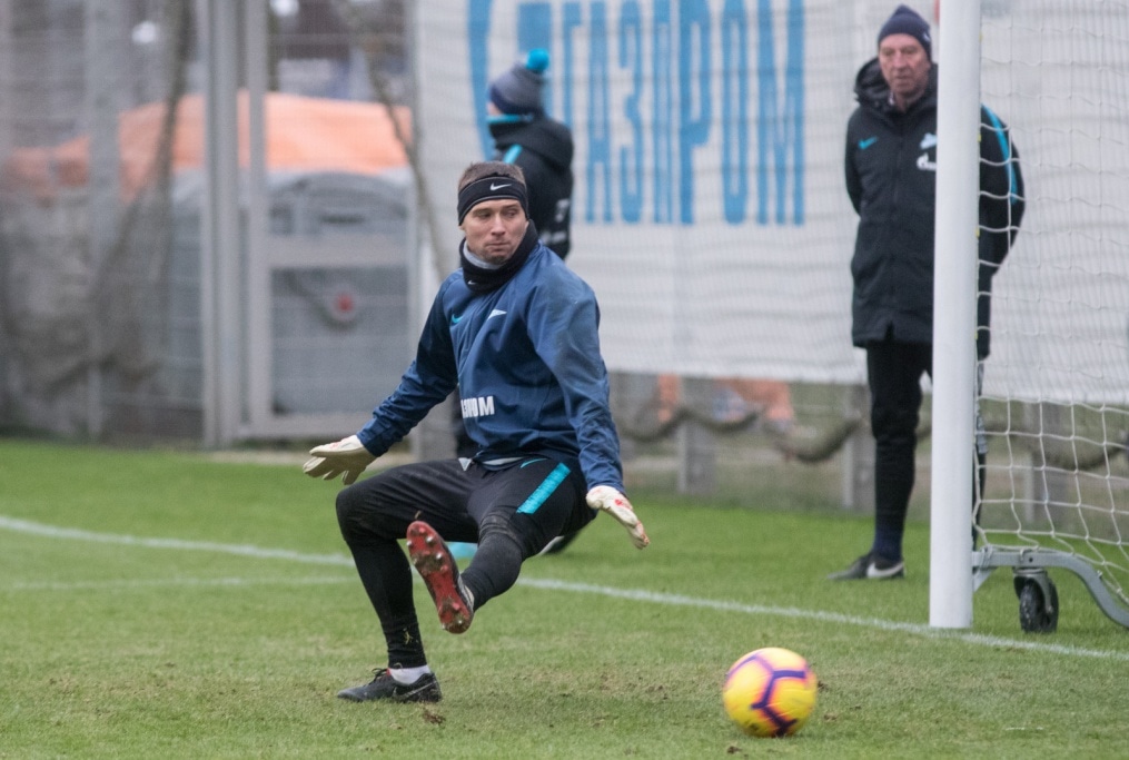 Открытая тренировка «Зенита» перед матчем с «Ростовом»