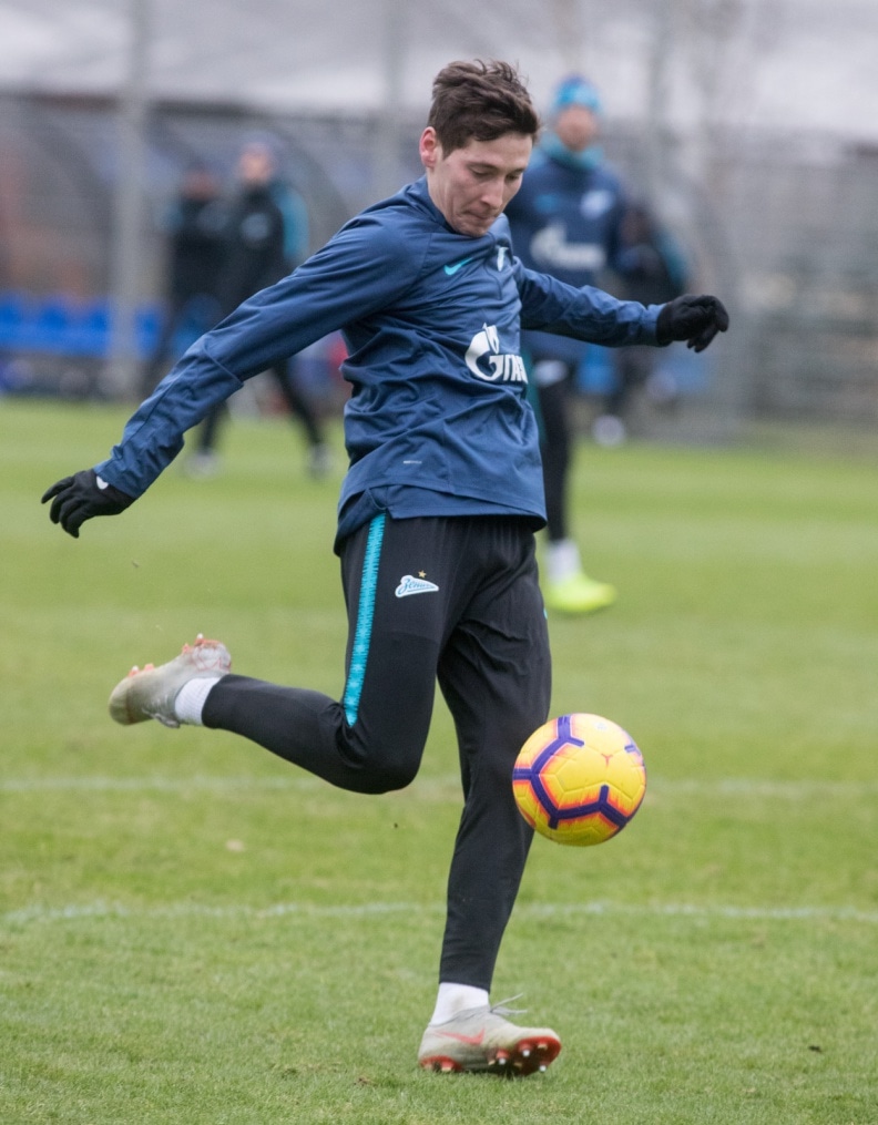 Открытая тренировка «Зенита» перед матчем с «Ростовом»