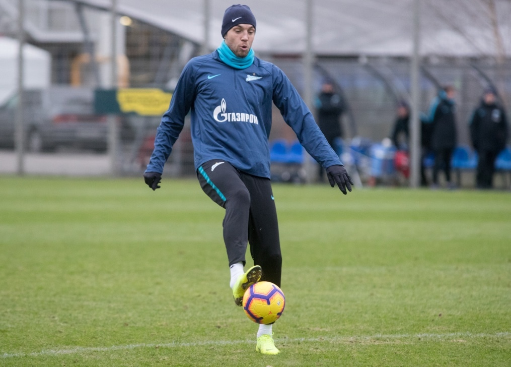 Открытая тренировка «Зенита» перед матчем с «Ростовом»