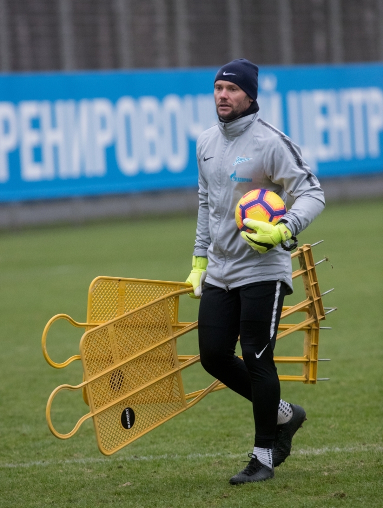 Открытая тренировка «Зенита» перед матчем с «Ростовом»