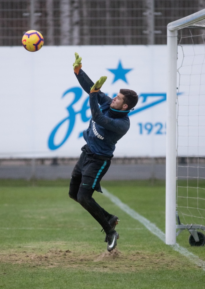 Открытая тренировка «Зенита» перед матчем с «Ростовом»