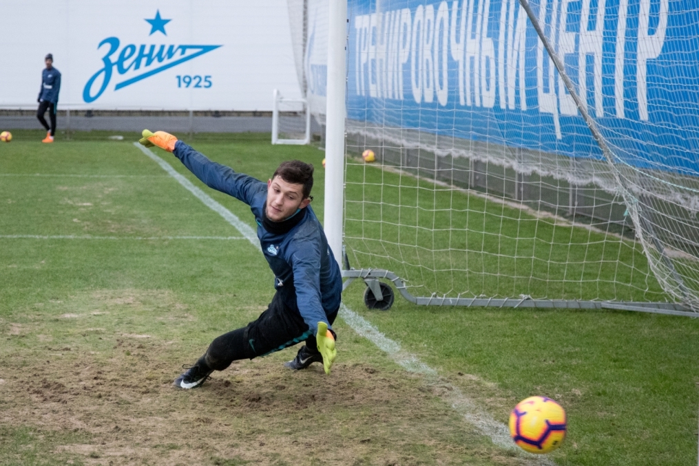 Открытая тренировка «Зенита» перед матчем с «Ростовом»