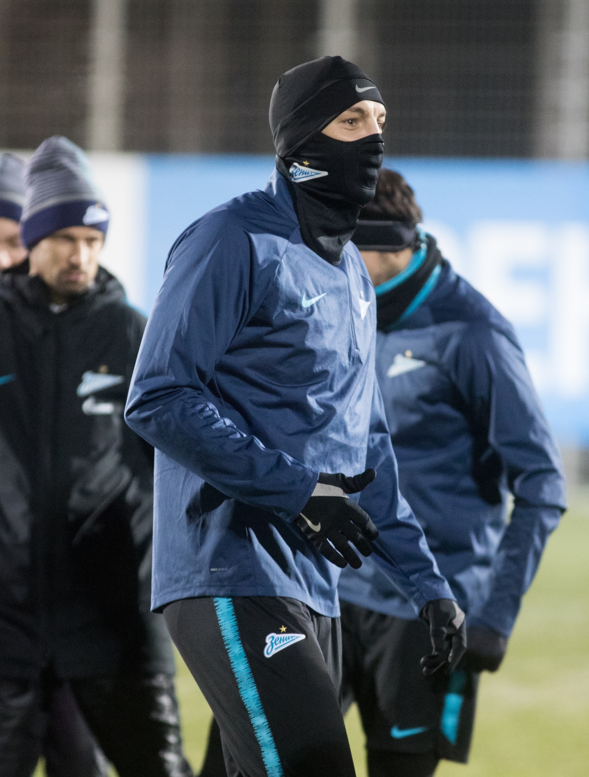 Открытая тренировка «Зенита» перед матчем с «Копенгагеном»