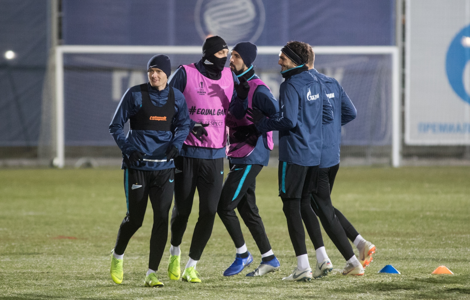 Открытая тренировка «Зенита» перед матчем с «Копенгагеном»