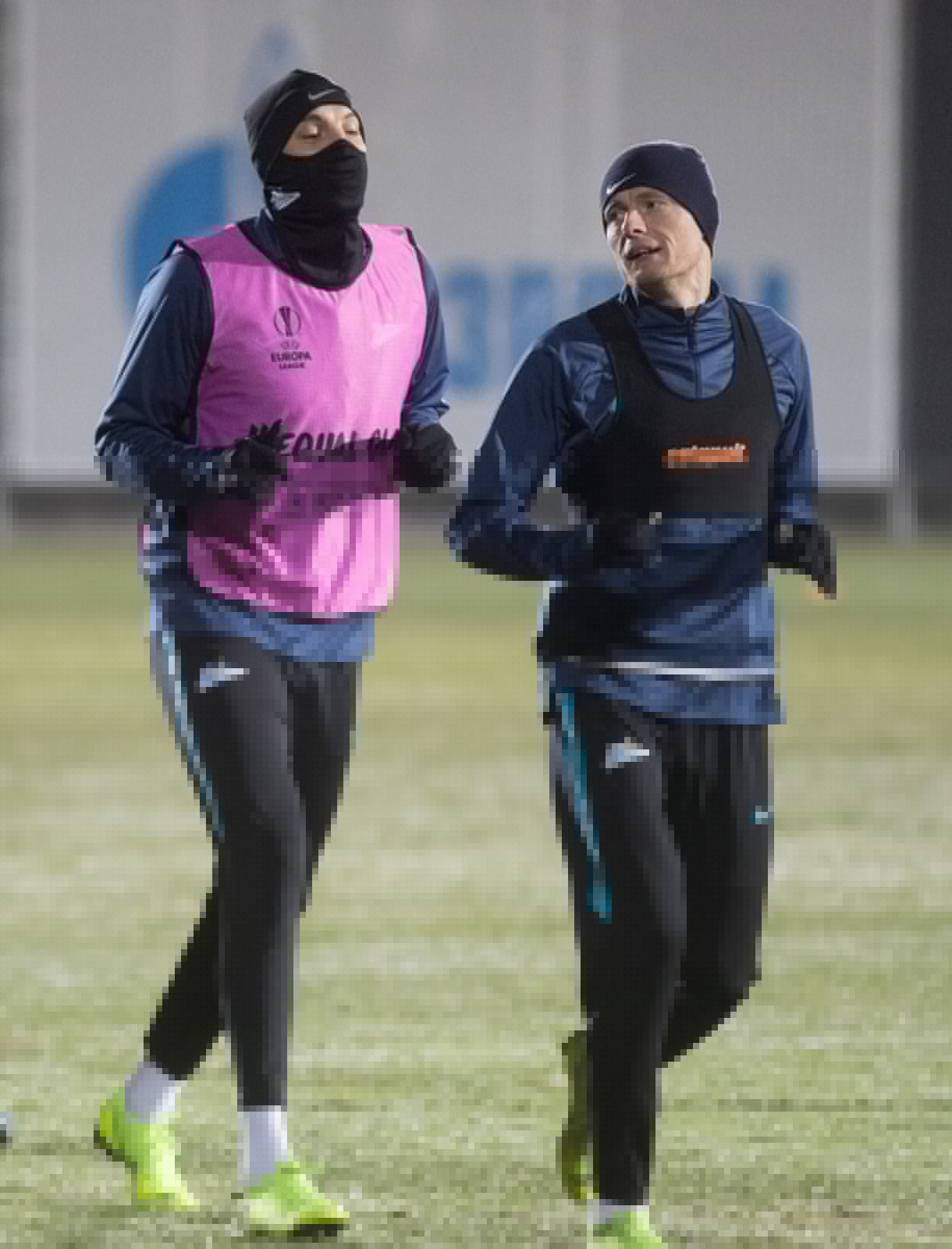 Открытая тренировка «Зенита» перед матчем с «Копенгагеном»