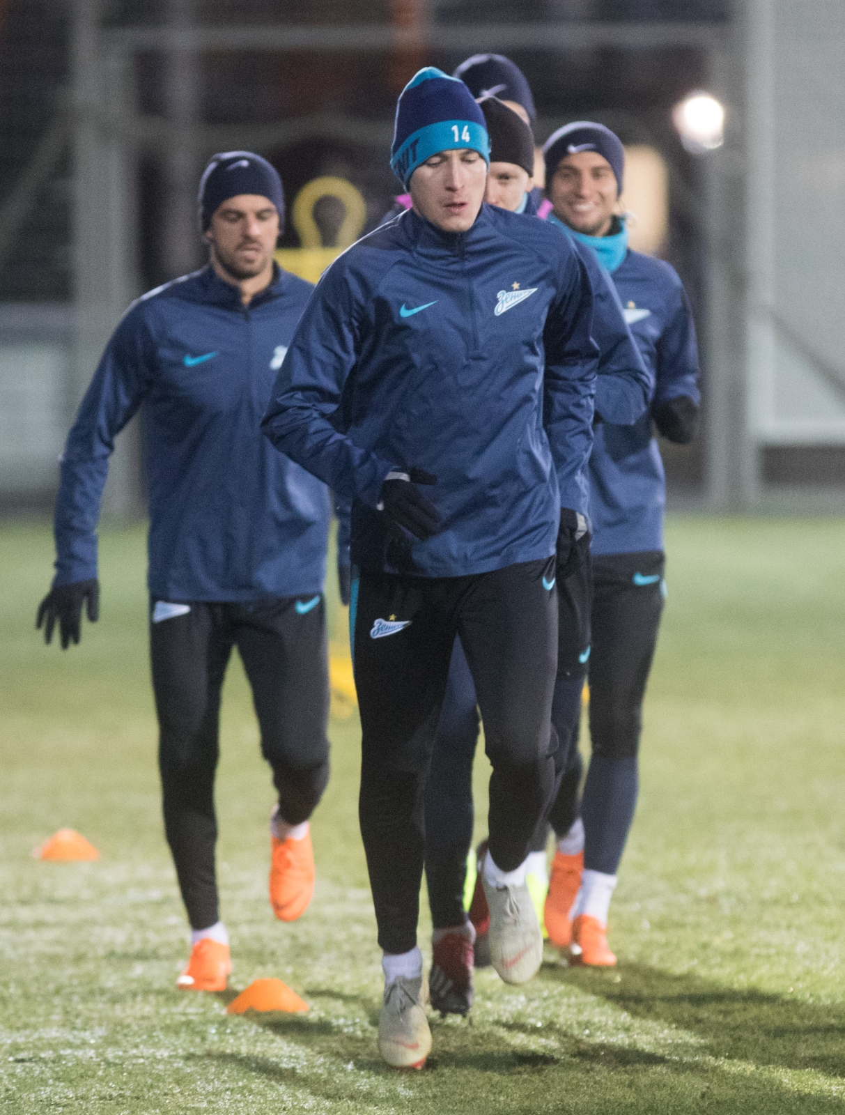 Открытая тренировка «Зенита» перед матчем с «Копенгагеном»