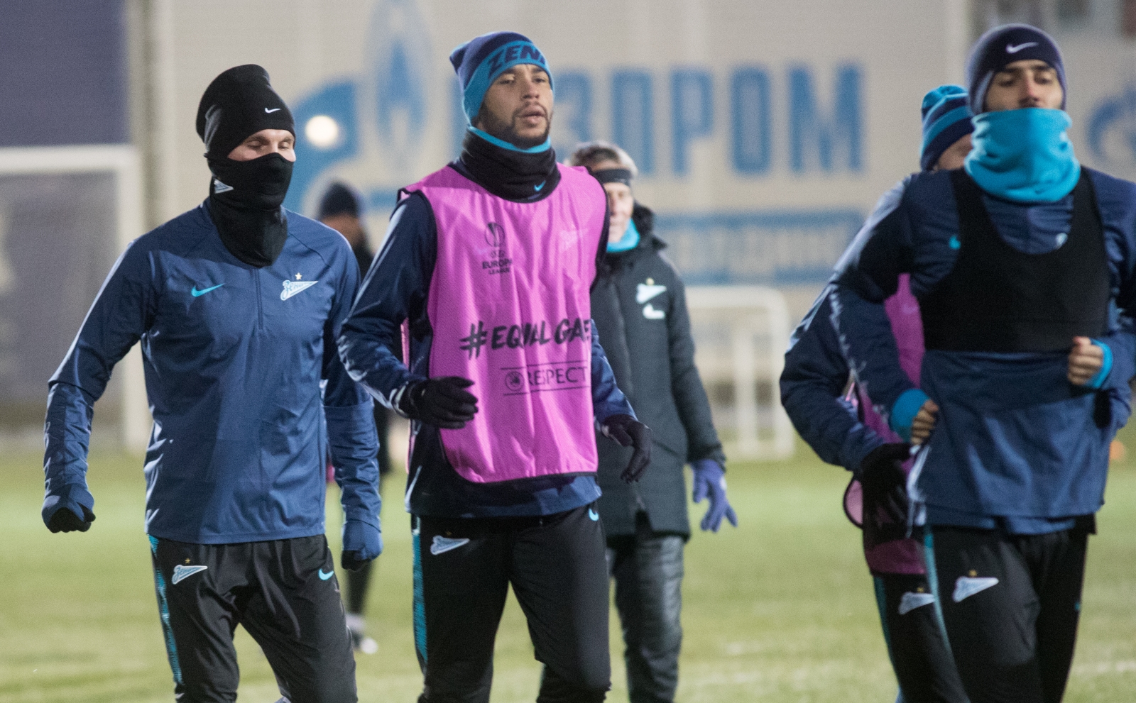 Открытая тренировка «Зенита» перед матчем с «Копенгагеном»