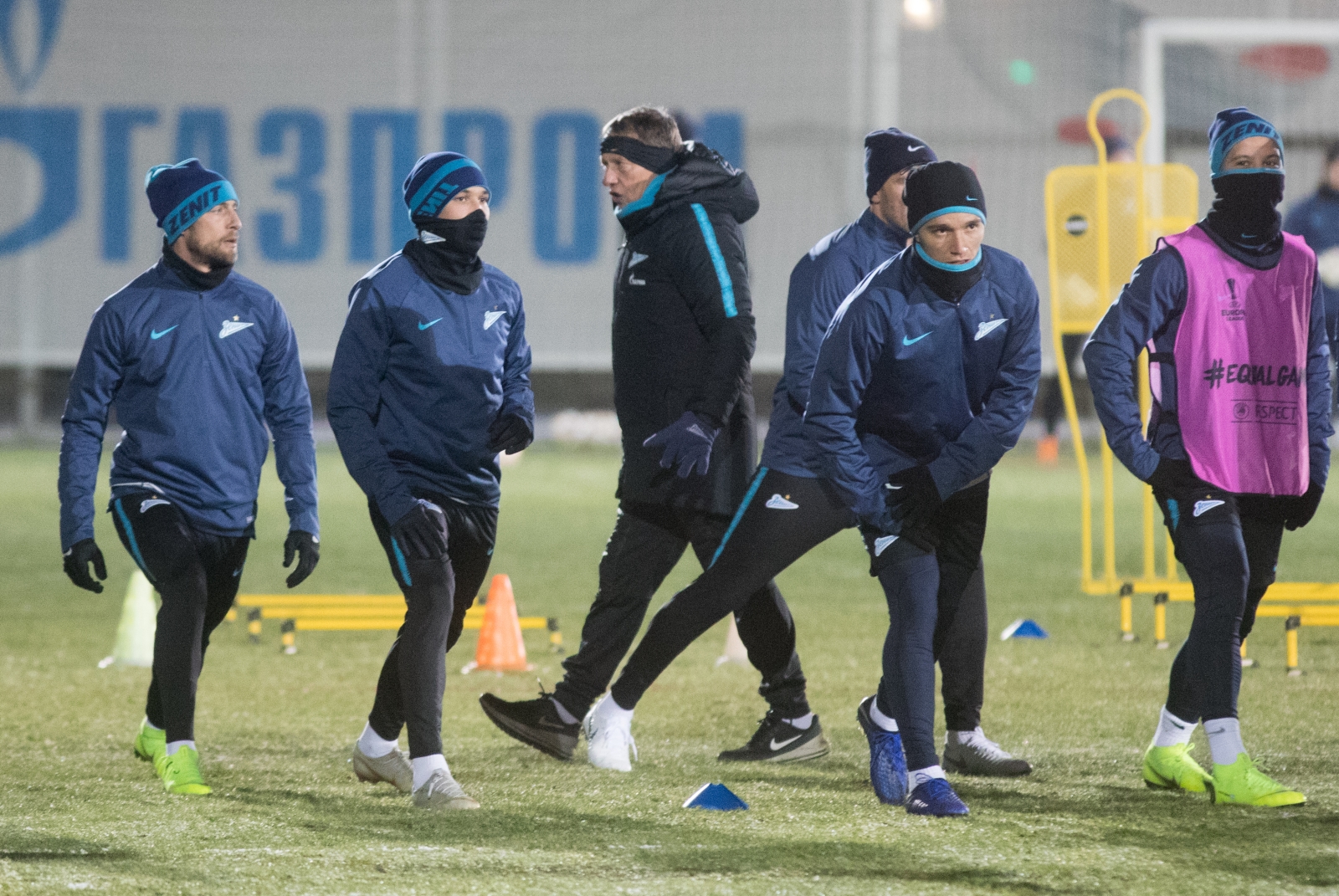 Открытая тренировка «Зенита» перед матчем с «Копенгагеном»