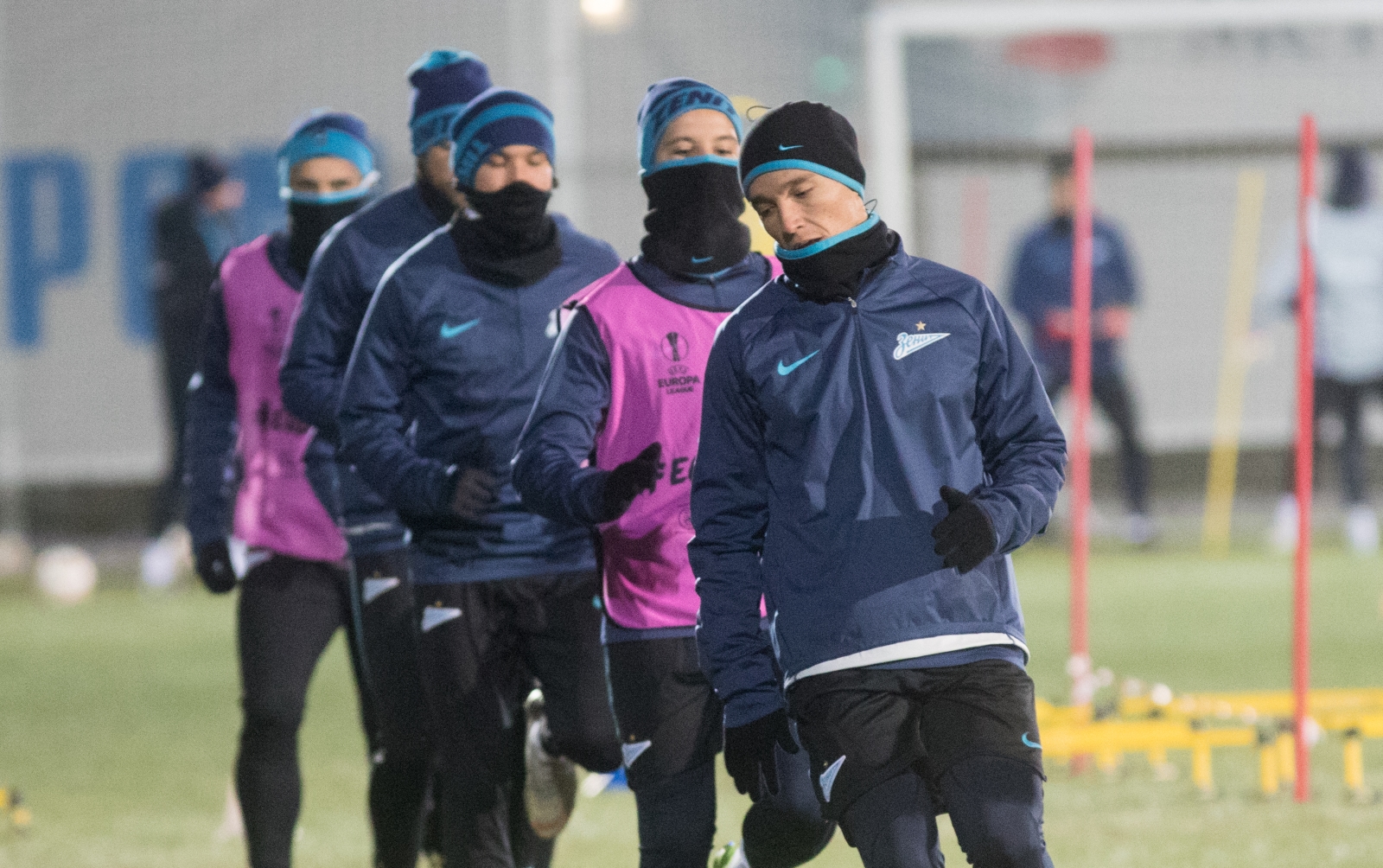 Открытая тренировка «Зенита» перед матчем с «Копенгагеном»