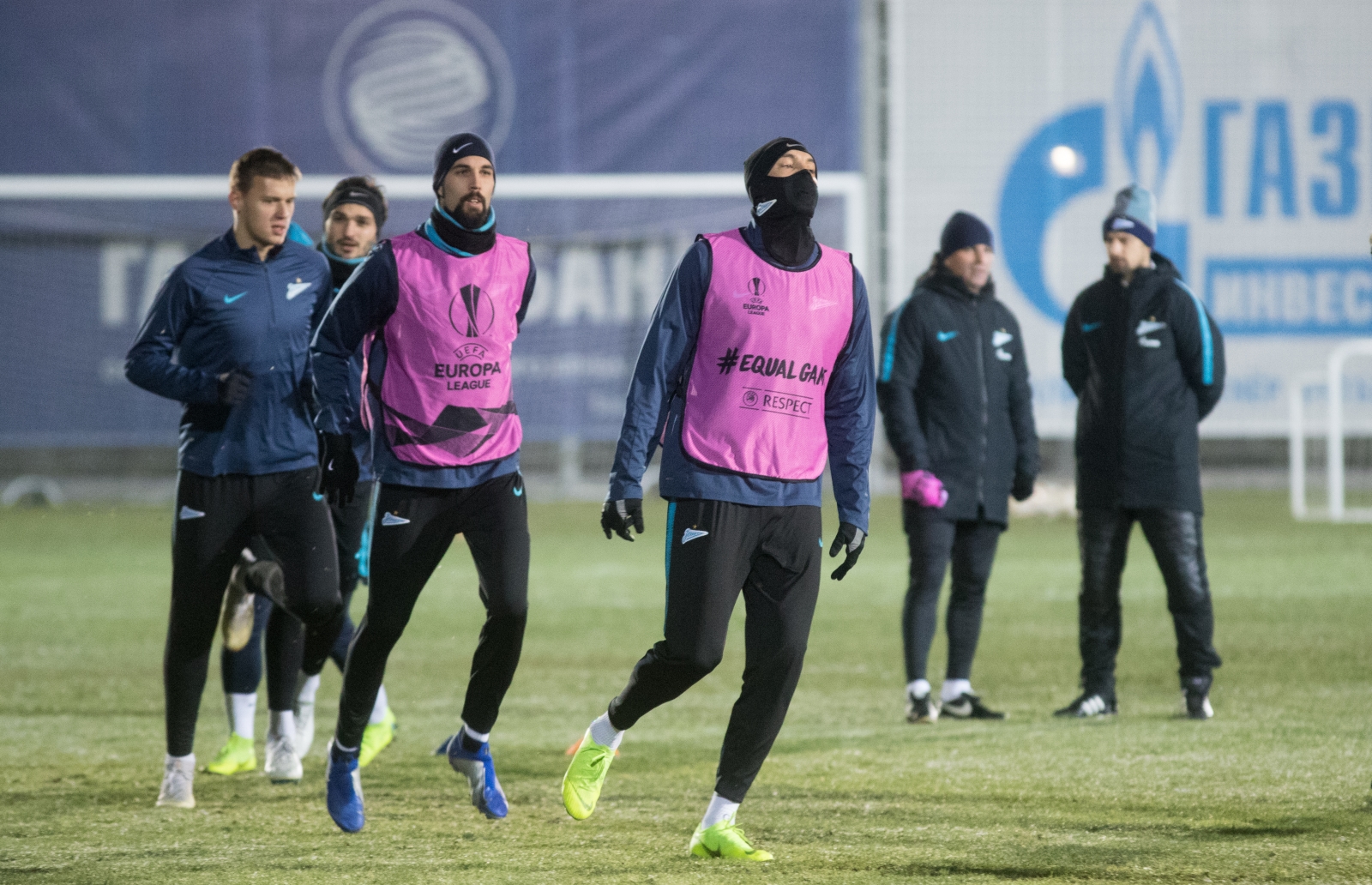 Открытая тренировка «Зенита» перед матчем с «Копенгагеном»