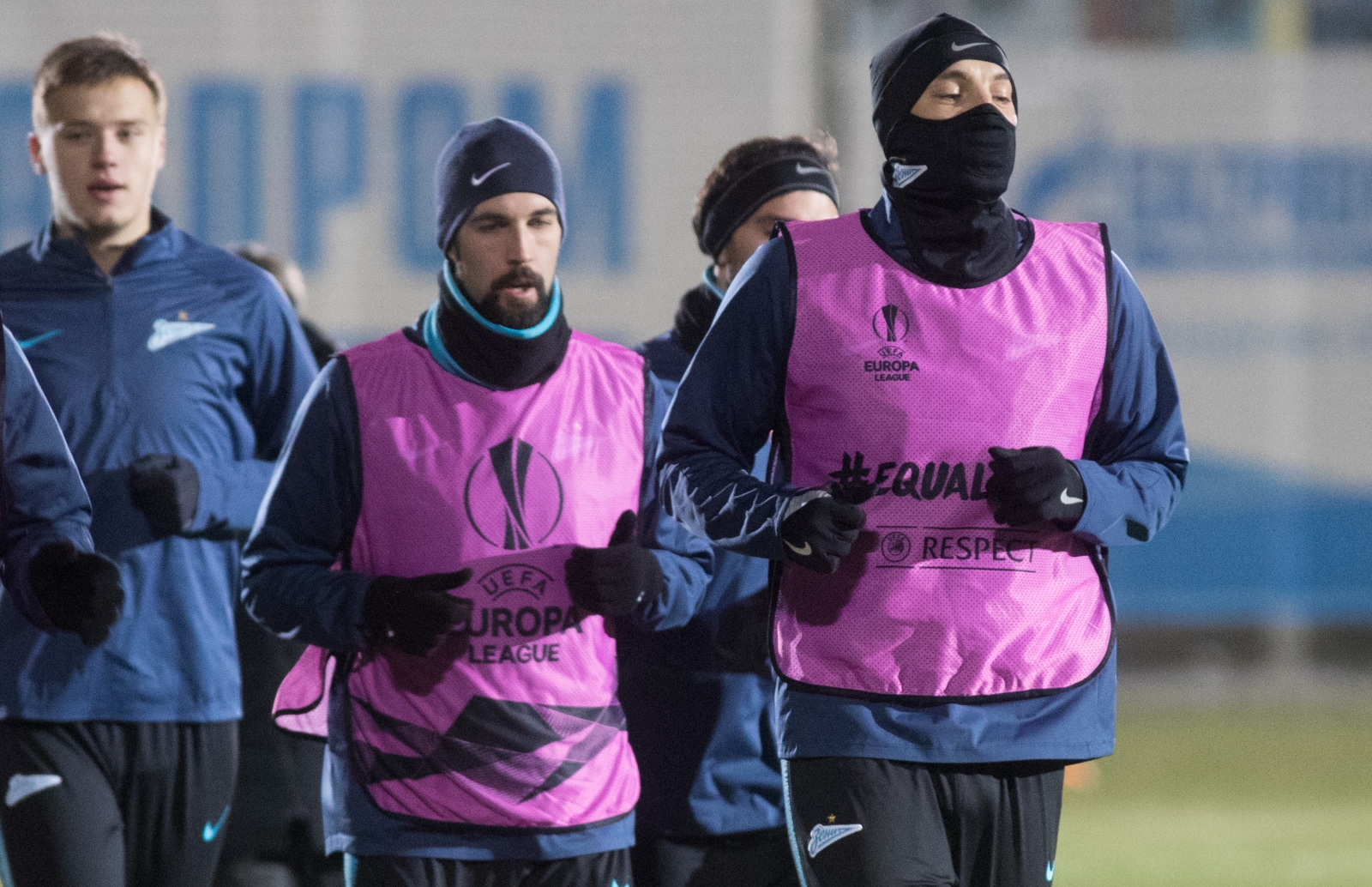 Открытая тренировка «Зенита» перед матчем с «Копенгагеном»