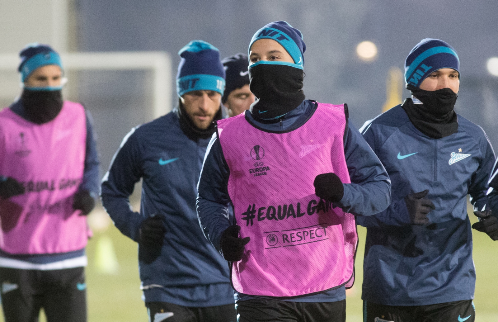 Открытая тренировка «Зенита» перед матчем с «Копенгагеном»