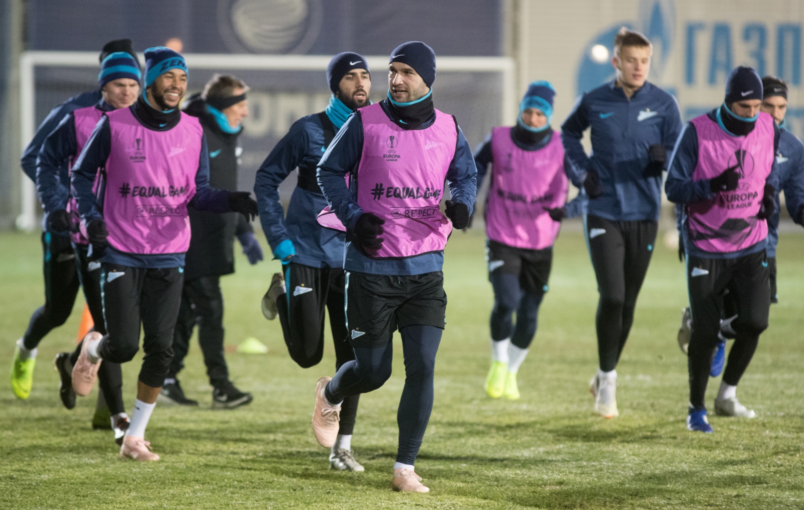 Открытая тренировка «Зенита» перед матчем с «Копенгагеном»