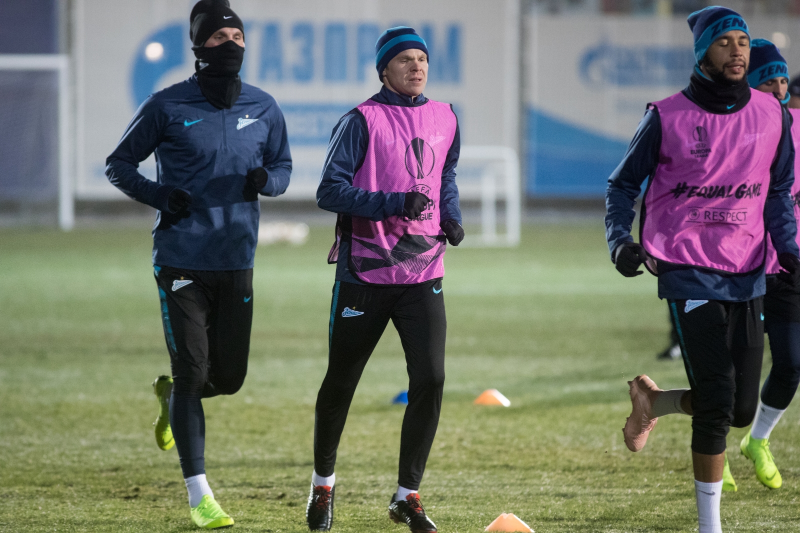 Открытая тренировка «Зенита» перед матчем с «Копенгагеном»