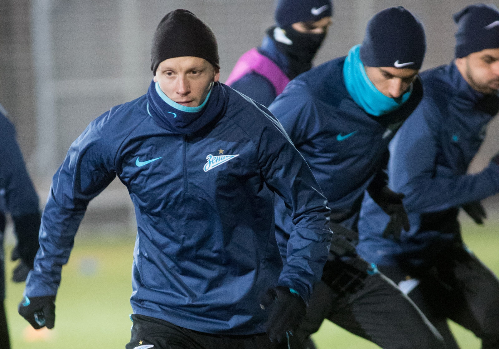 Открытая тренировка «Зенита» перед матчем с «Копенгагеном»