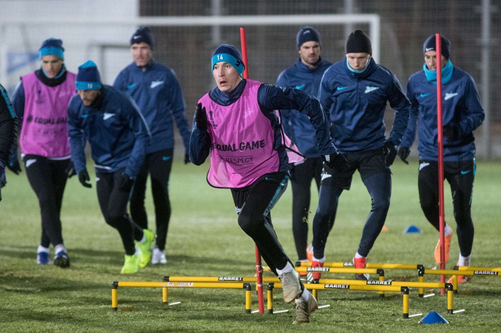 Открытая тренировка «Зенита» перед матчем с «Копенгагеном»