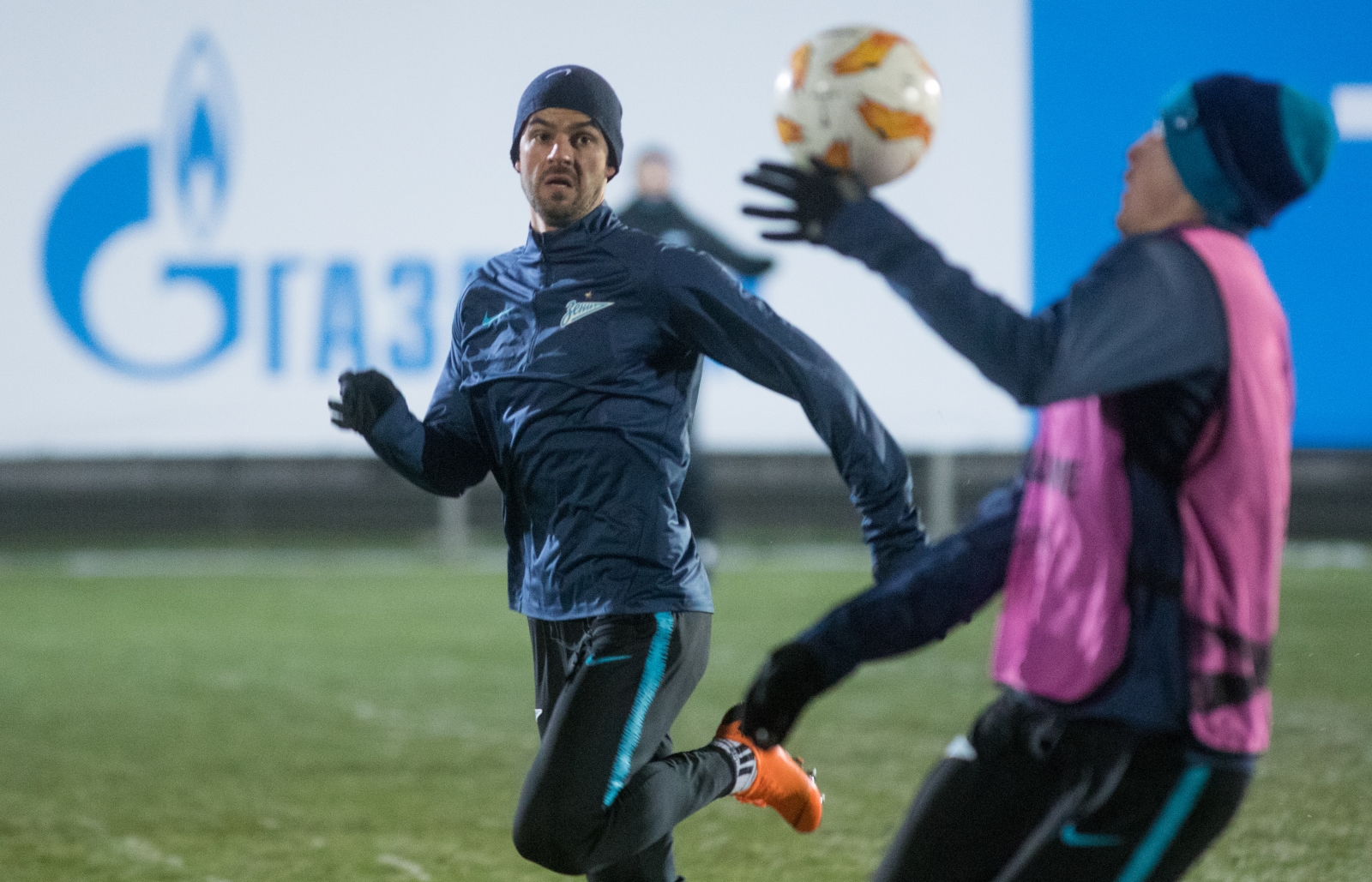 Открытая тренировка «Зенита» перед матчем с «Копенгагеном»