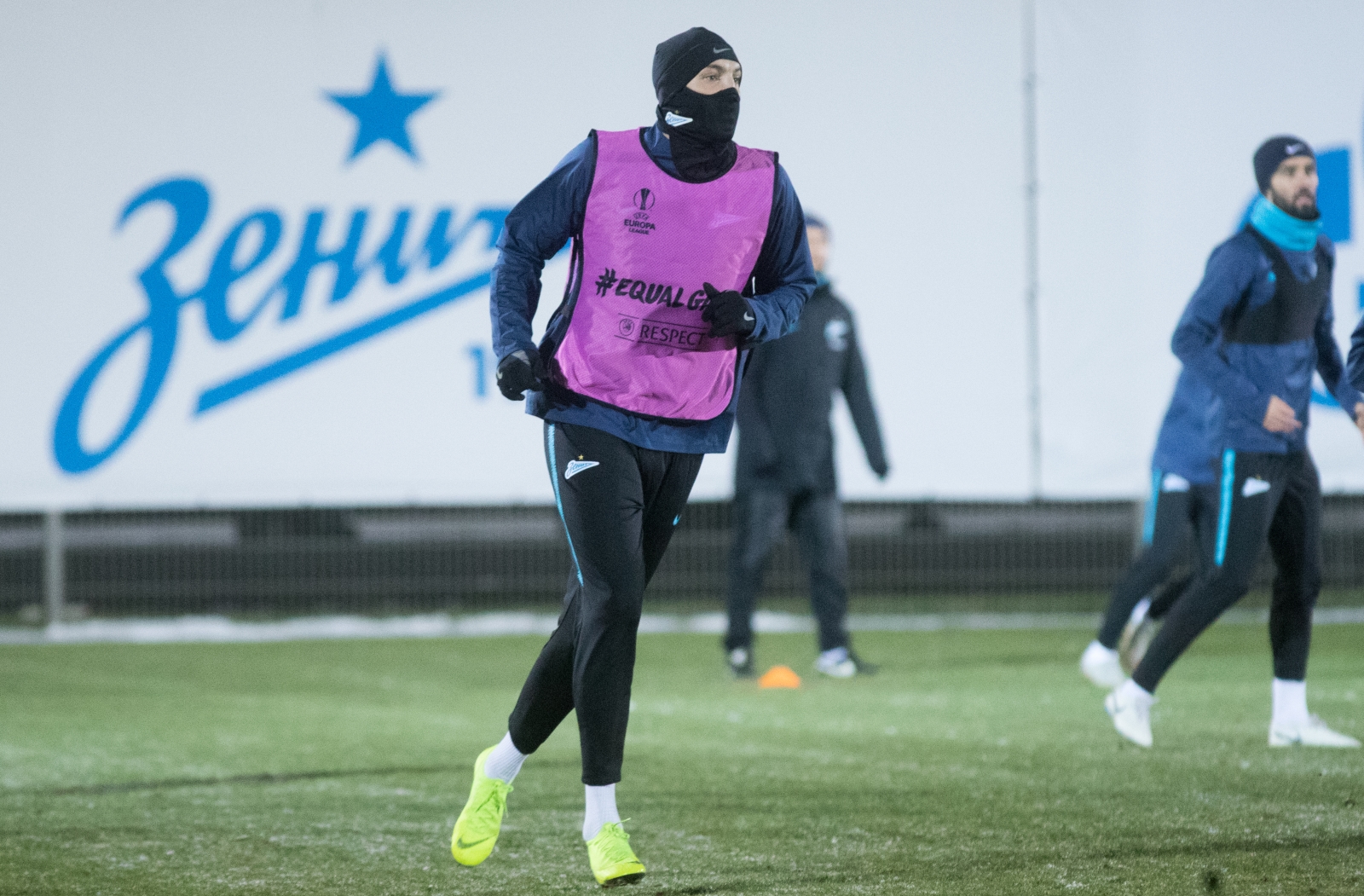 Открытая тренировка «Зенита» перед матчем с «Копенгагеном»