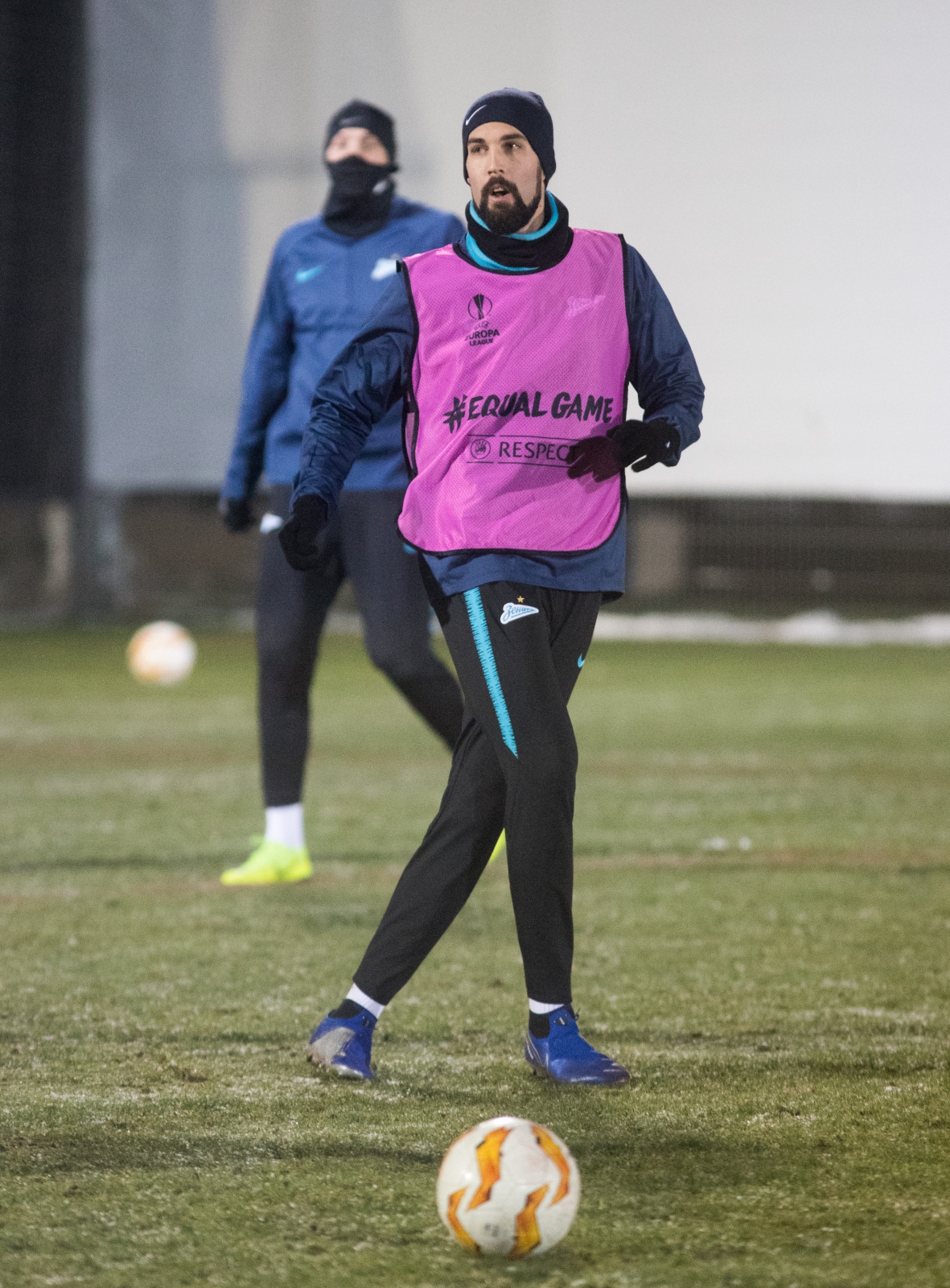 Открытая тренировка «Зенита» перед матчем с «Копенгагеном»