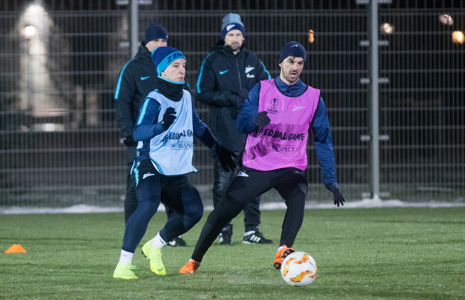 Открытая тренировка «Зенита» перед матчем с «Копенгагеном»