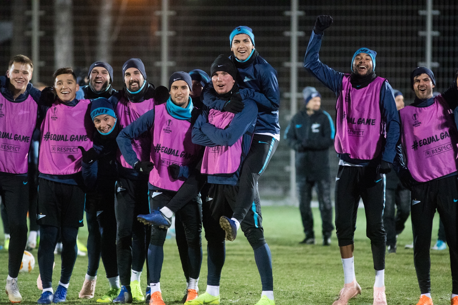 Открытая тренировка «Зенита» перед матчем с «Копенгагеном»