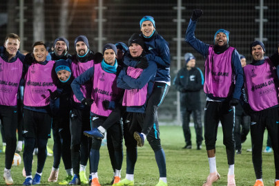 Открытая тренировка «Зенита» перед матчем с «Копенгагеном»