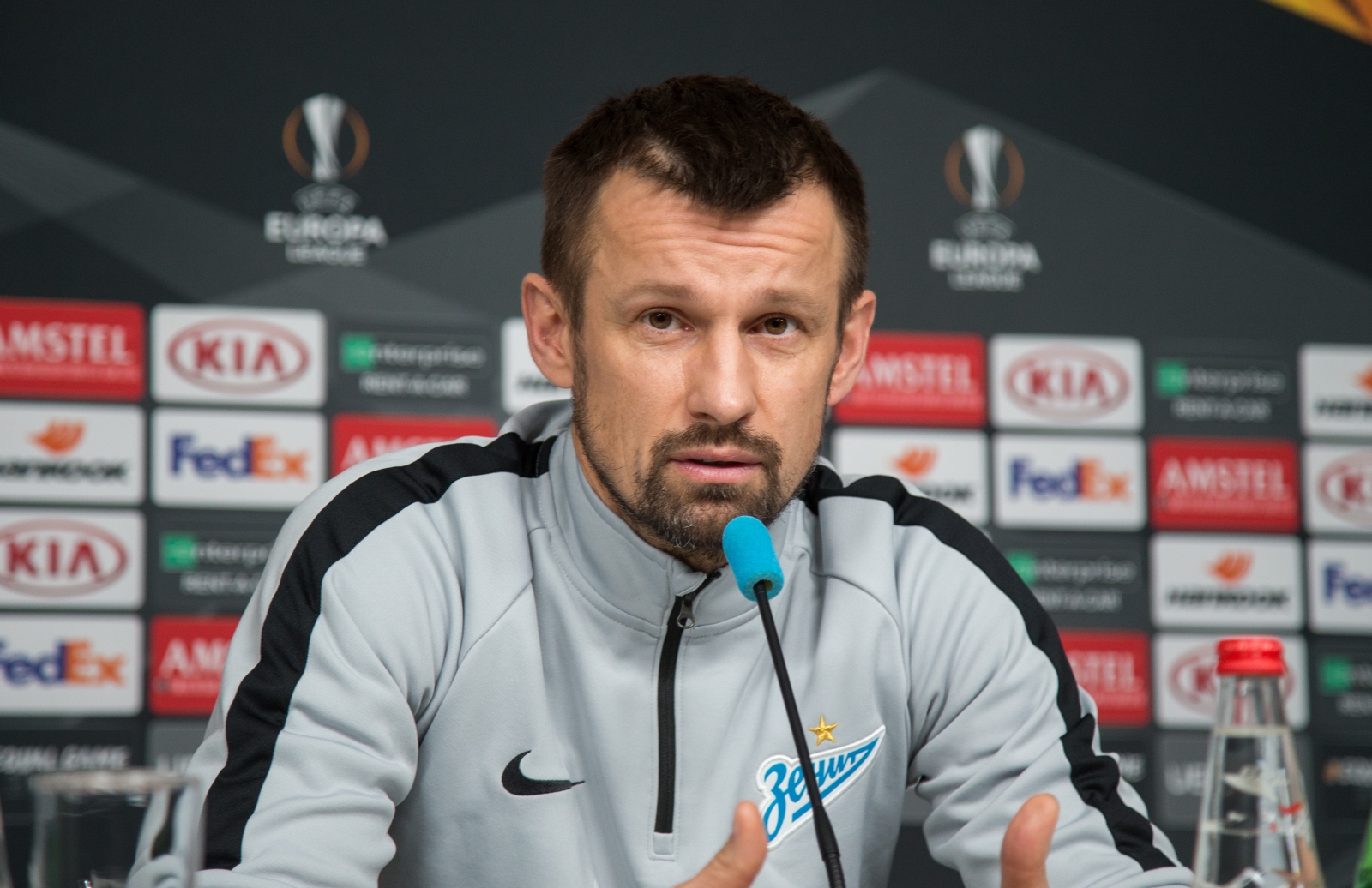 Предматчевый брифинг «Зенита» перед матчем с «Копенгагеном»