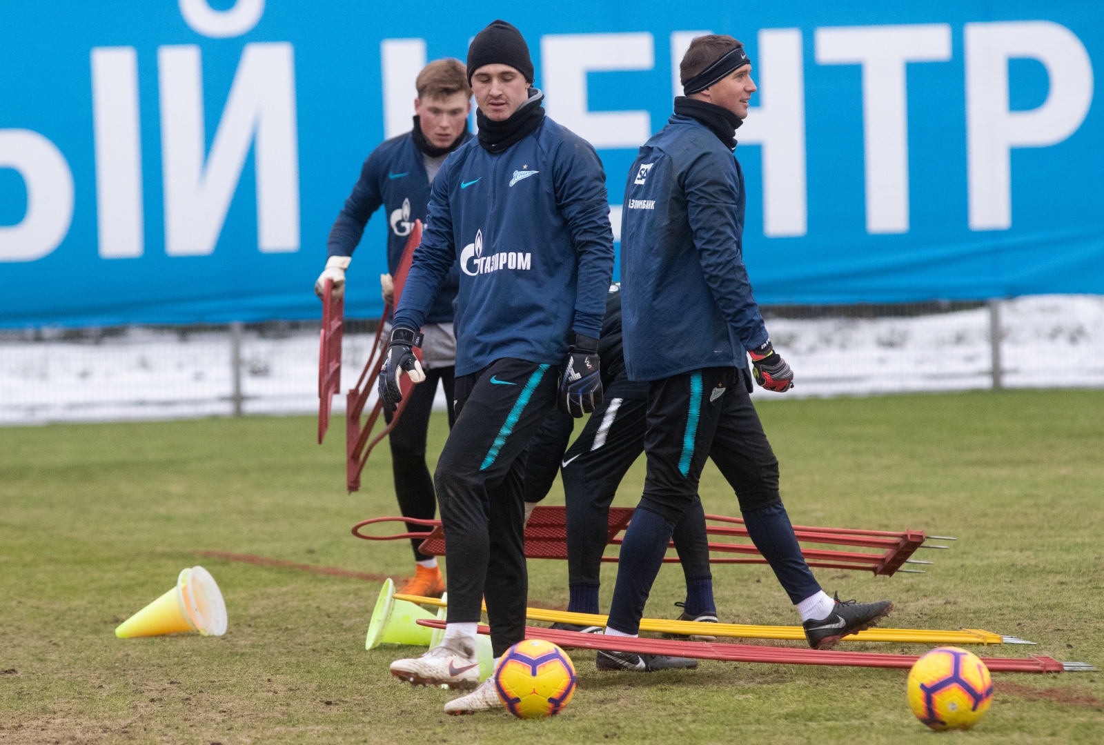 Открытая тренировка «Зенита» перед матчем с  «Рубином»