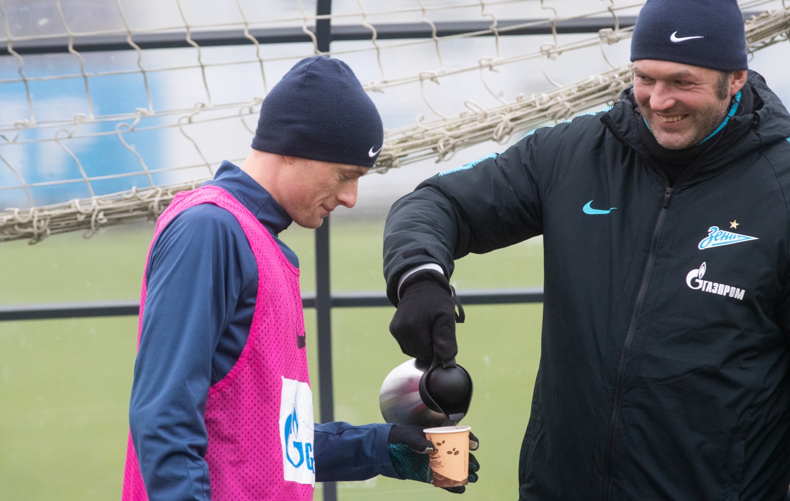 Открытая тренировка «Зенита» перед матчем с  «Рубином»