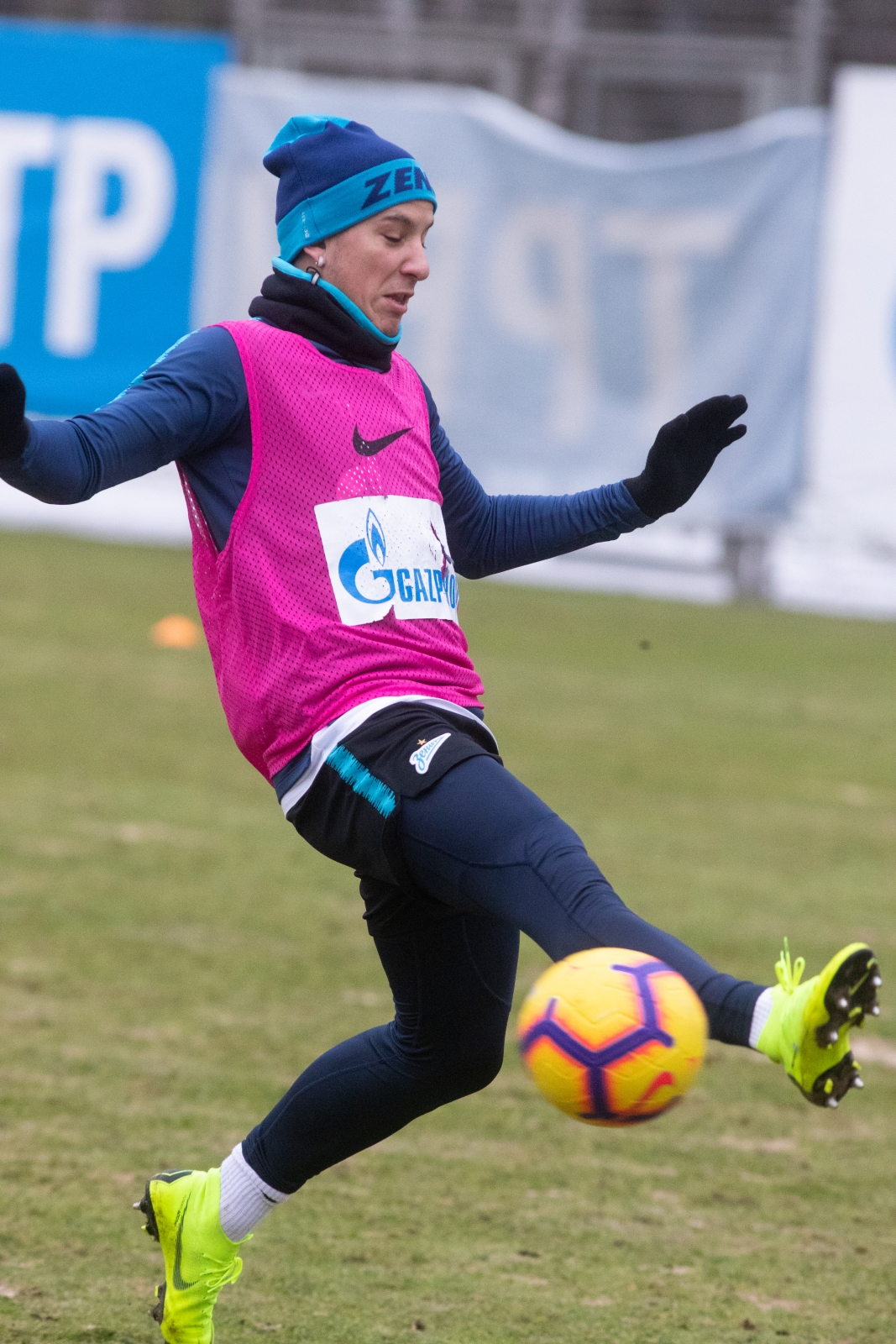 Открытая тренировка «Зенита» перед матчем с  «Рубином»