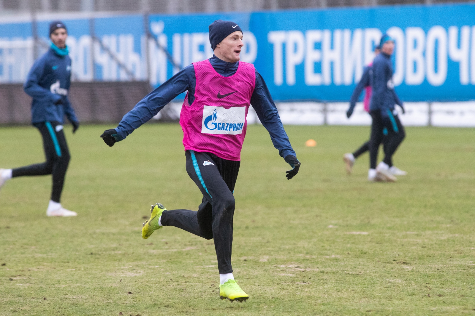 Открытая тренировка «Зенита» перед матчем с  «Рубином»