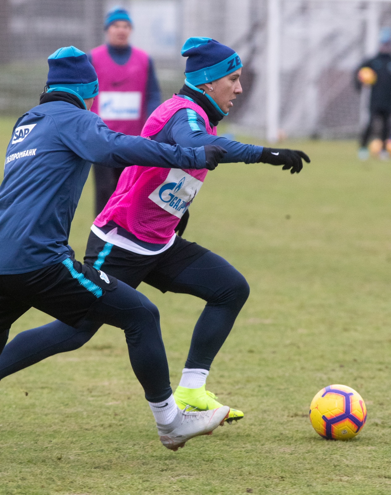 Открытая тренировка «Зенита» перед матчем с  «Рубином»