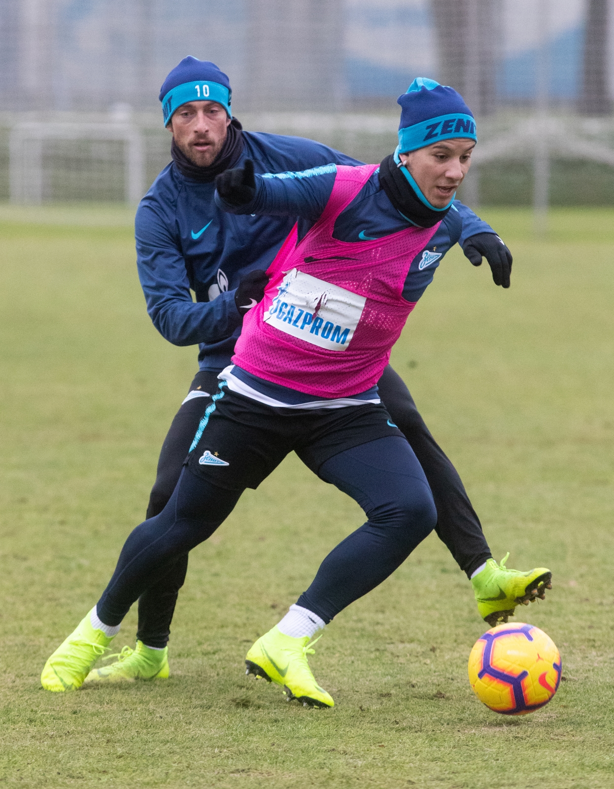 Открытая тренировка «Зенита» перед матчем с  «Рубином»