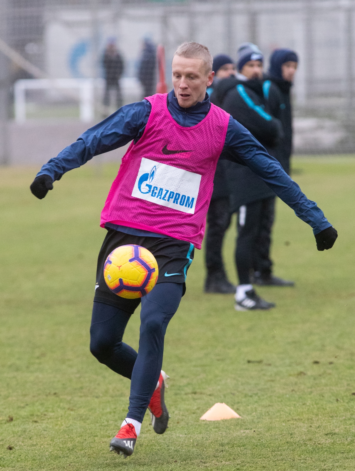 Открытая тренировка «Зенита» перед матчем с  «Рубином»