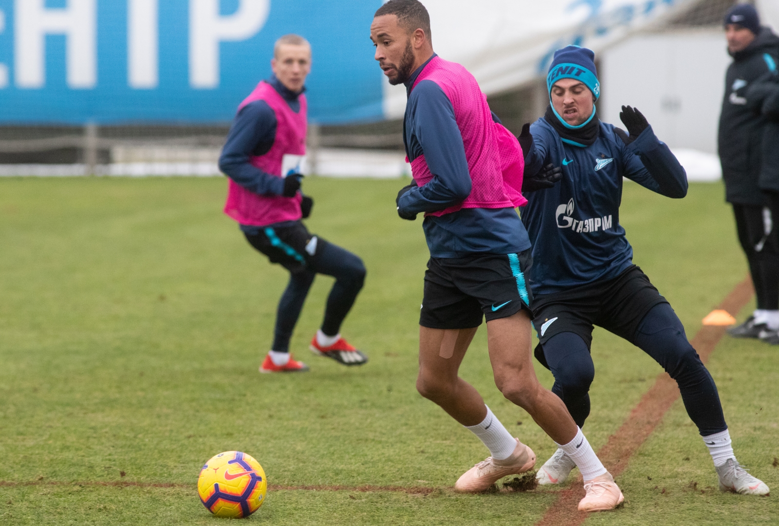 Открытая тренировка «Зенита» перед матчем с  «Рубином»