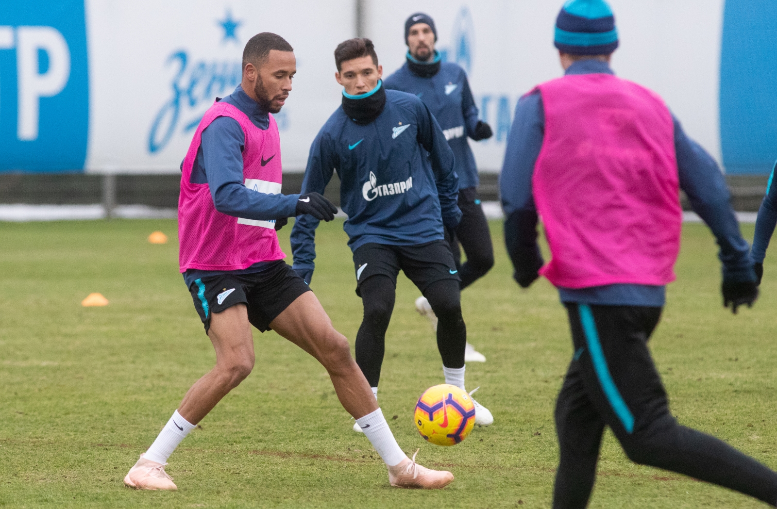Открытая тренировка «Зенита» перед матчем с  «Рубином»