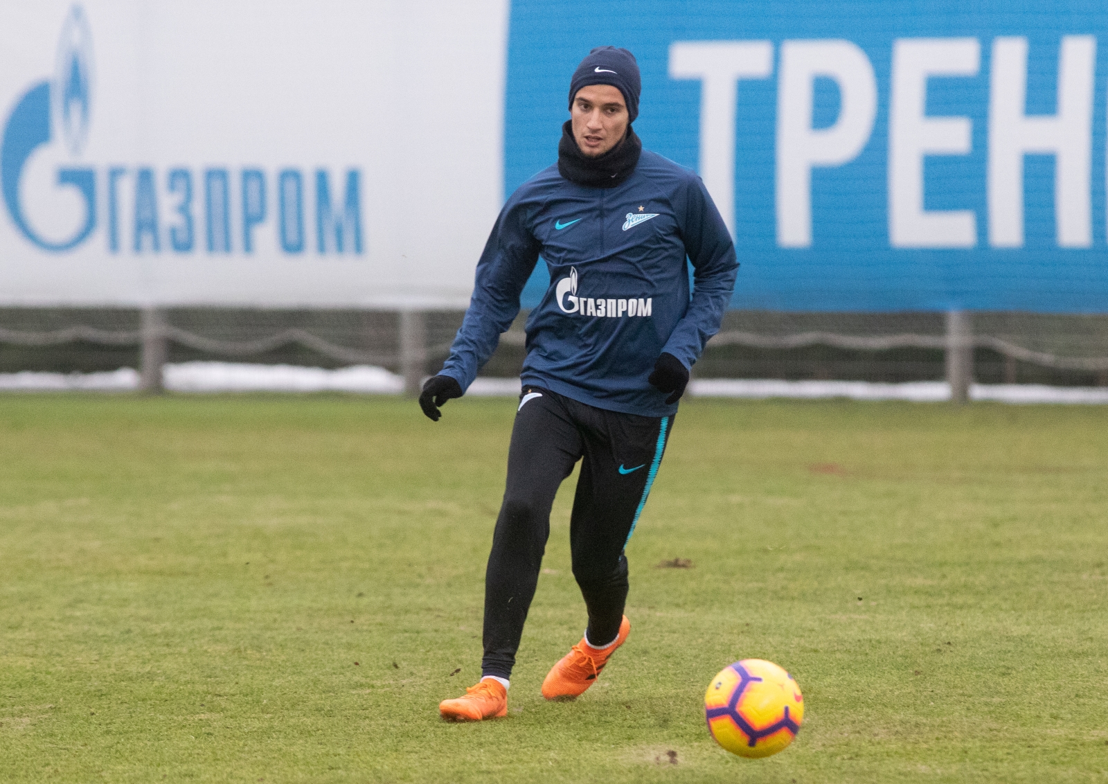 Открытая тренировка «Зенита» перед матчем с  «Рубином»