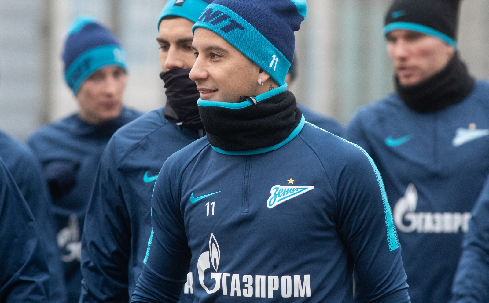 Открытая тренировка «Зенита» перед матчем с  «Рубином»