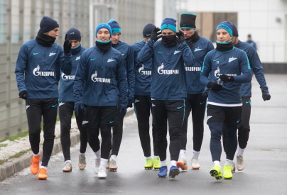 Открытая тренировка «Зенита» перед матчем с  «Рубином»