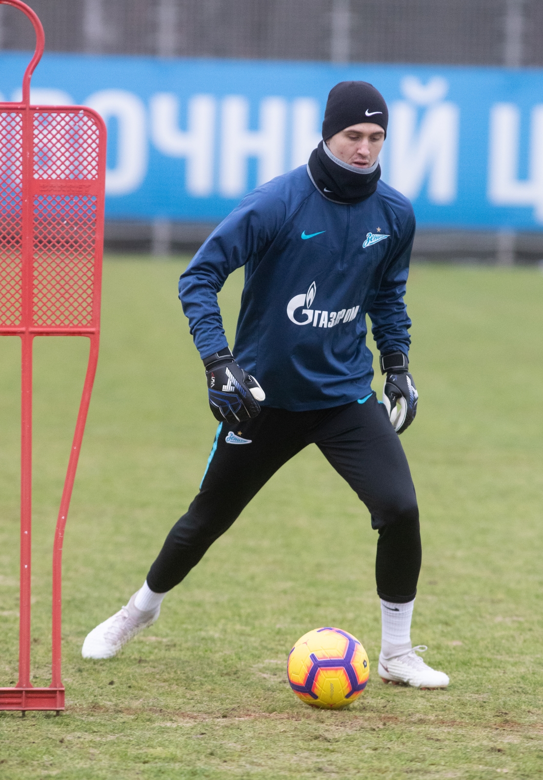 Открытая тренировка «Зенита» перед матчем с  «Рубином»