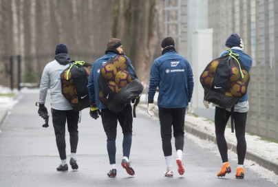 Открытая тренировка «Зенита» перед матчем с  «Рубином»