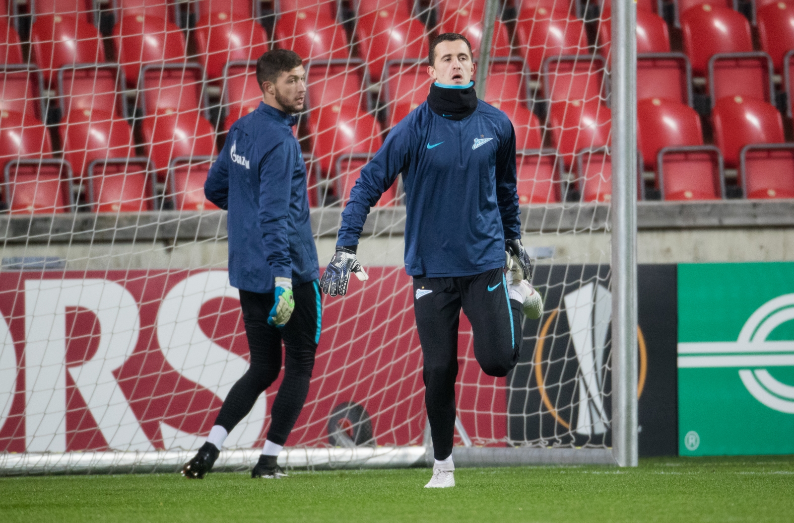 Открытая тренировка «Зенита» перед матчем со «Славией»