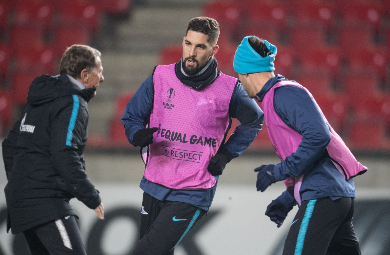 Открытая тренировка «Зенита» перед матчем со «Славией»