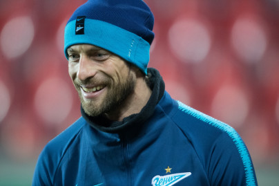 Открытая тренировка «Зенита» перед матчем со «Славией»