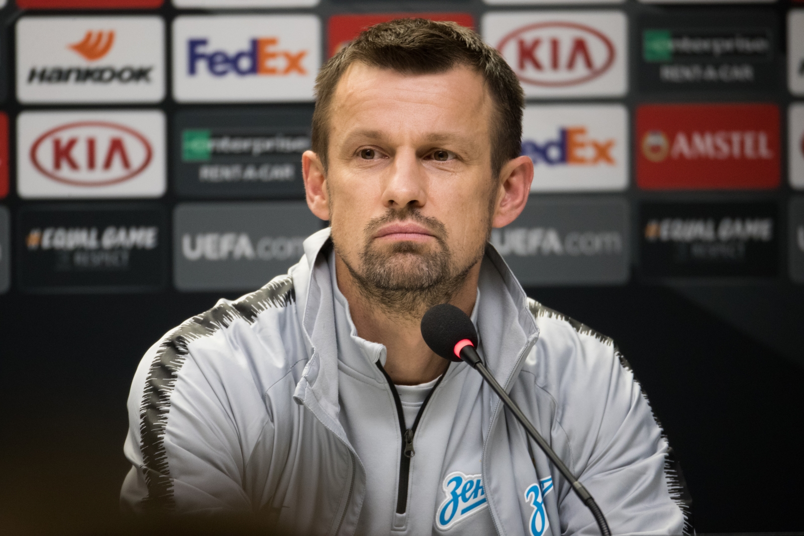 Открытая тренировка «Зенита» перед матчем со «Славией»