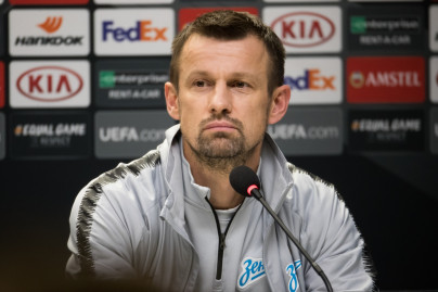 Открытая тренировка «Зенита» перед матчем со «Славией»