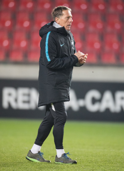 Открытая тренировка «Зенита» перед матчем со «Славией»